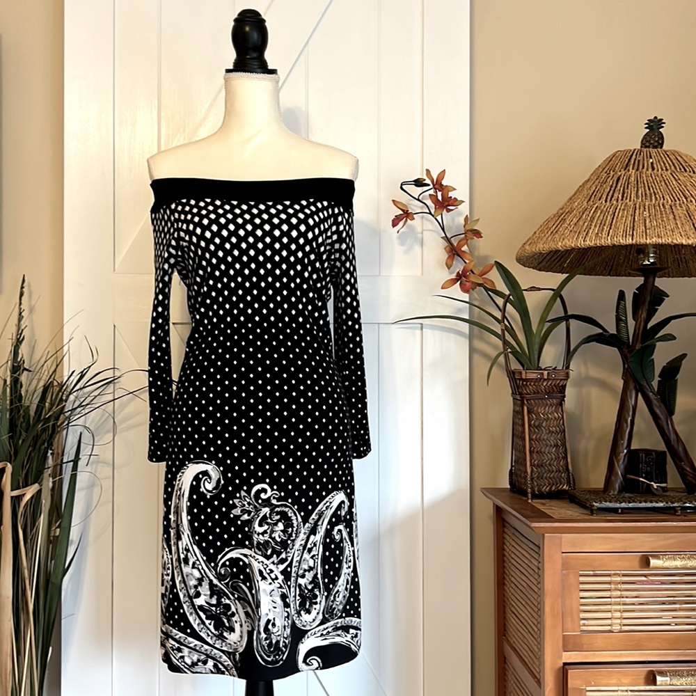 WHBM Off the Shoulder Dress